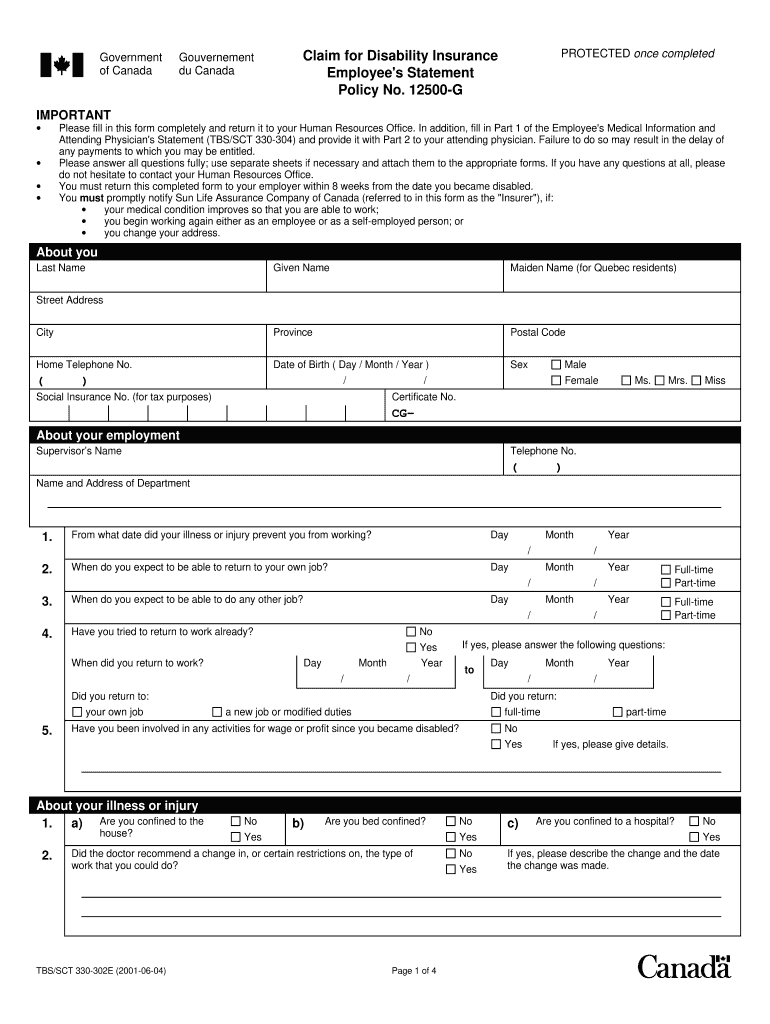 Tbs Form 330 302e