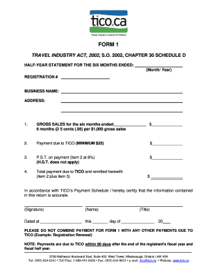  Tico Form 1 2012