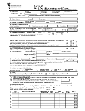 Form Certificate