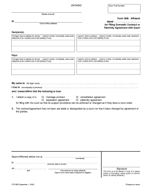  Form 26b Ontario 2005