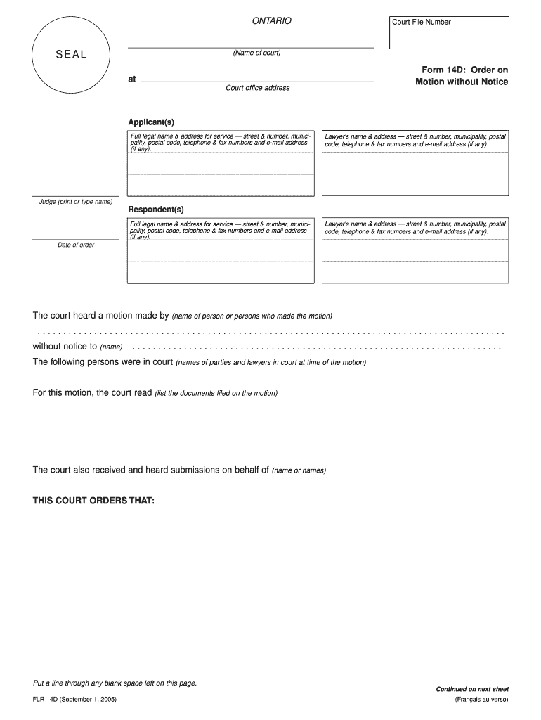  14d Motion Sample 2005-2024