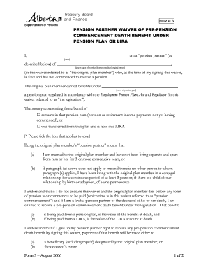 Form 14 Alberta