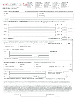 Belgium Visa Application Form