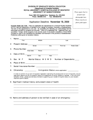 University of Saskatchewan Undergraduate Application Form PDF
