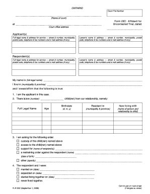  Form 23c 2009-2024