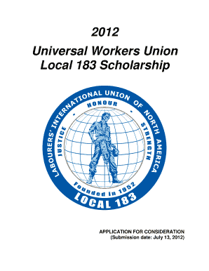 Liuna 183 Forms