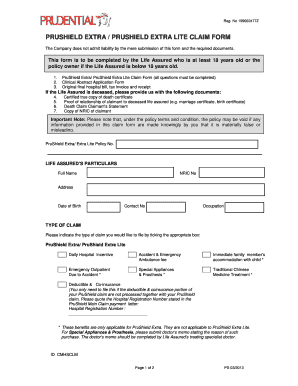 Prushield Extra  Form