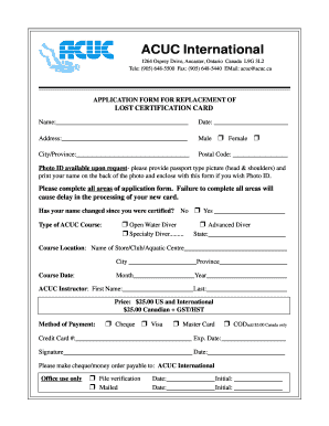 Acuc  Form