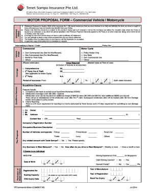 Royal Sundaram Proposal Form