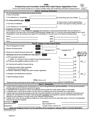 Payout Form