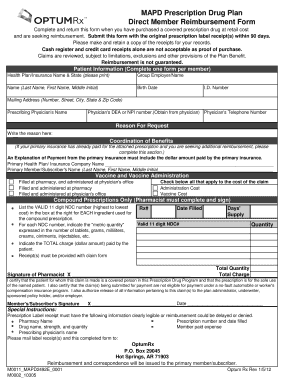 Printable Optumrx Refill Forms