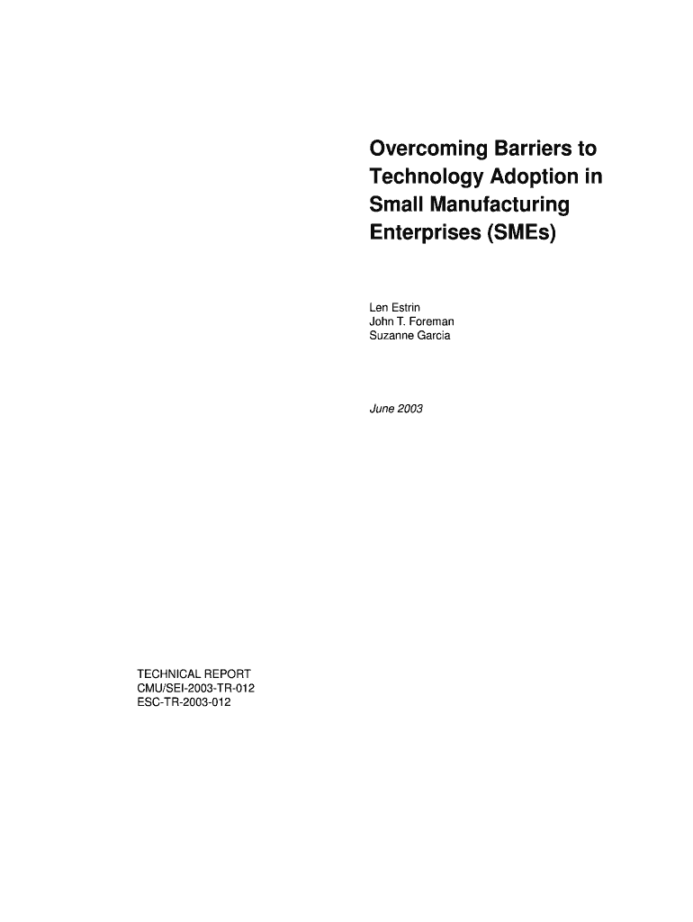 Overcoming Barriers to Form - Fill Out and Sign Printable PDF Template ...