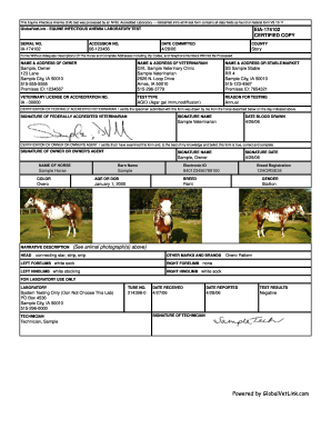 Coggins form - Fill Out and Sign Printable PDF Template | SignNow