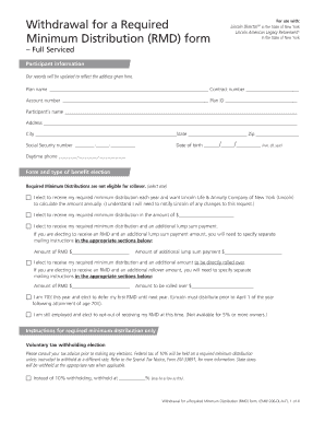 Lincoln Financial Rmd Form