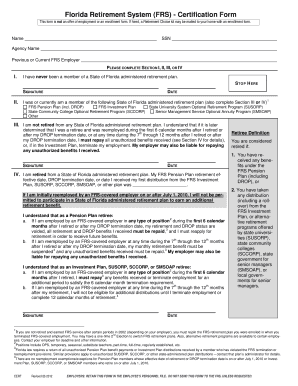 Frs Certification  Form