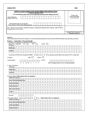 Nps S1 Form Online