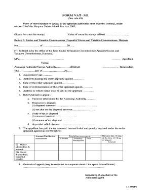 The Haryana Value Added Tax Amendment Act Salestaxindia  Form