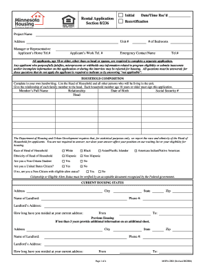 Section 8 Forms Download