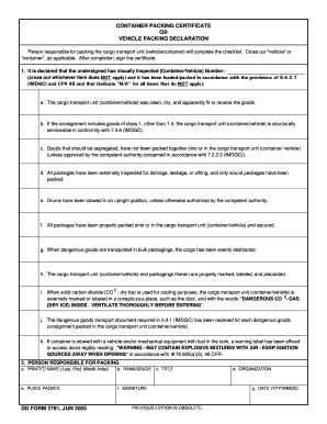 Dd Form 2781