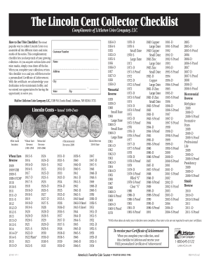 Error Coins List PDF  Form