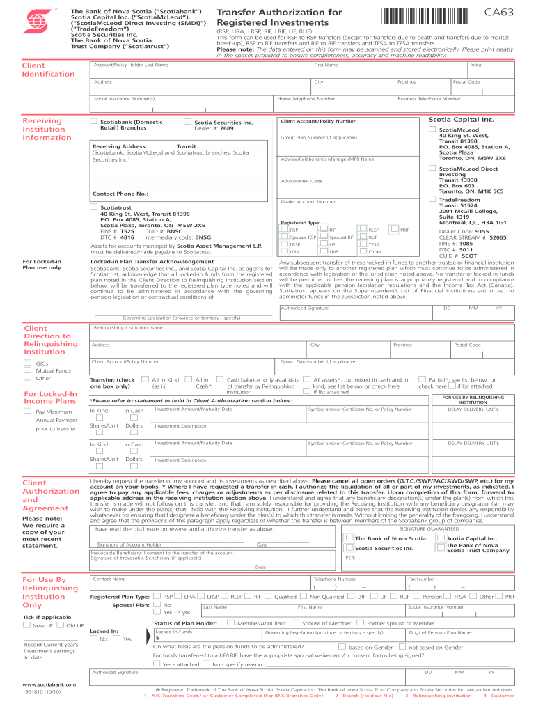 Get and Sign Ca63 2010-2022 Form