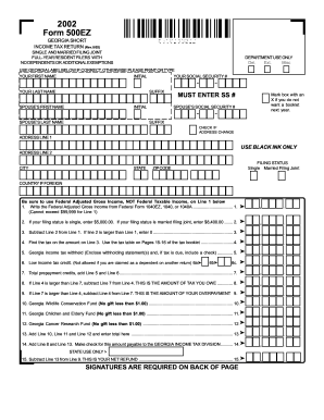 georgia tax form