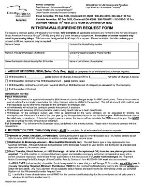 Great American Annuity Forms