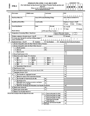 Form ITR 1 Indian Tax Solutions