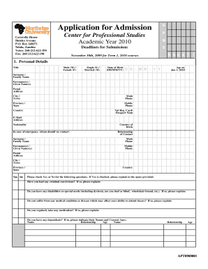 Ndola Teaching Hospital Application Form