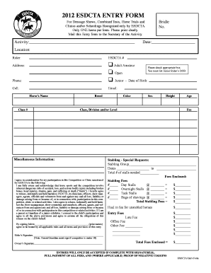 Entry Form ESDCTA #3Layout 1