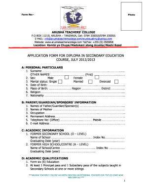 Mandaka Teachers College Online Application  Form