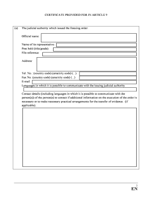 Warrant Template  Form