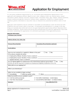 Coworx Staffing Application  Form