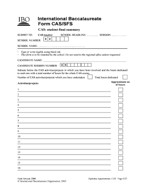 Mfq Sfs  Form