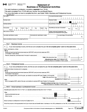 Irs Form T2125