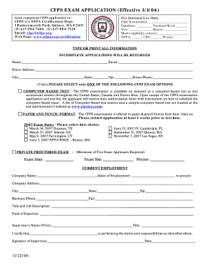 Cfps Handbook PDF Download  Form