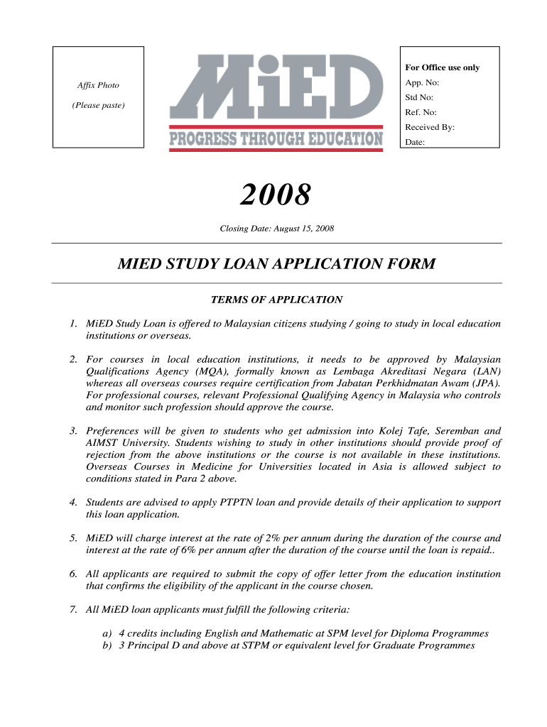 Get and Sign Mied 2008-2022 Form