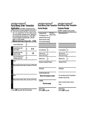 Usps Form 6387