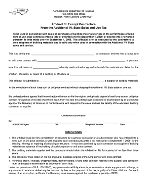 Nc Certificate of Resale Form E 590