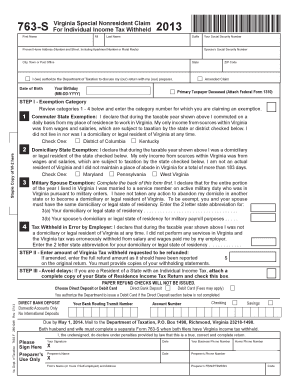 Form 763 S