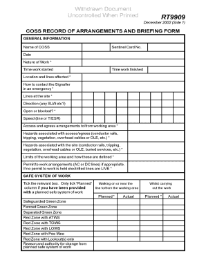 Rt9909  Form