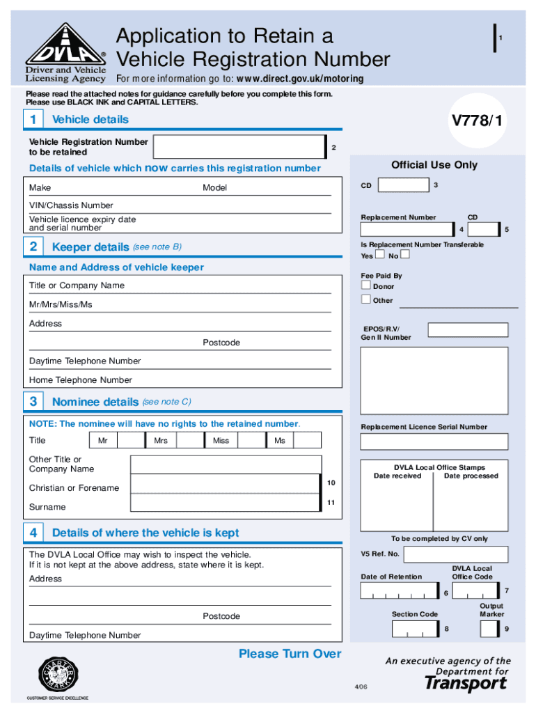 Get and Sign V778 Retention Document 2006-2022 Form