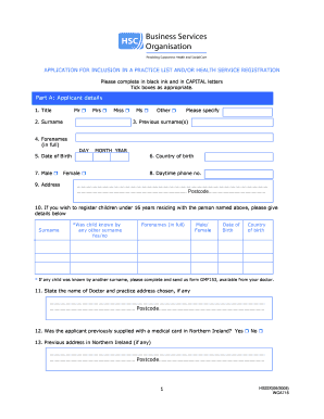 Hs22x Form