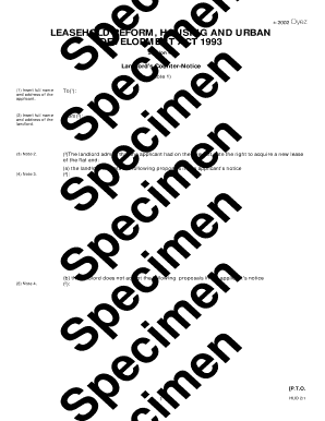 Section 45 Counter Notice Template  Form