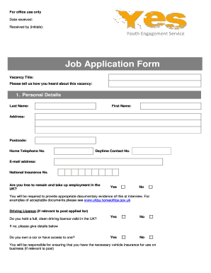 Pacsun Job Application PDF  Form