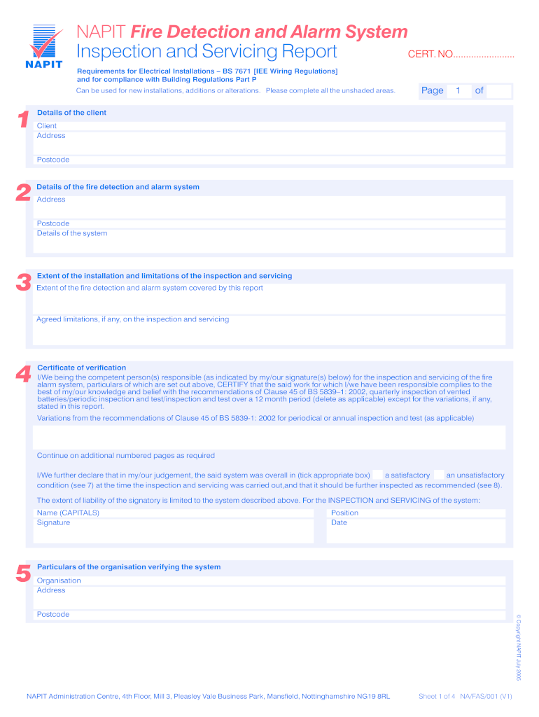 Electrical Test Sheet  Form