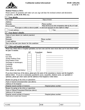 Dvla Form Diab1sg