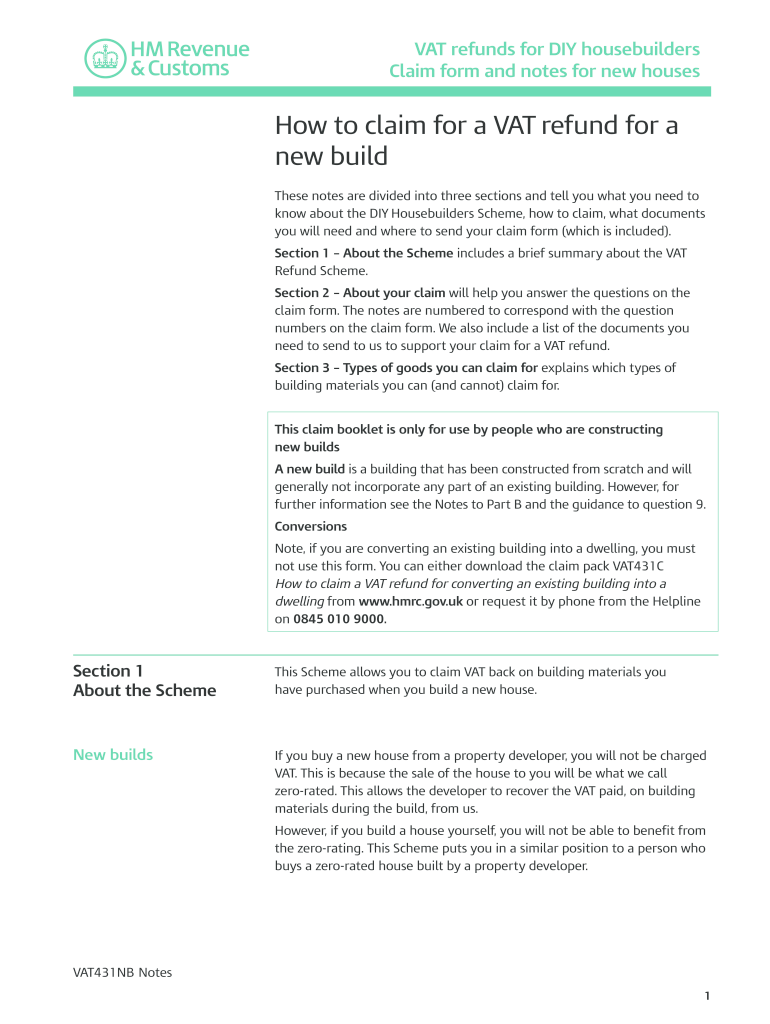  Vat431nb Form 2019