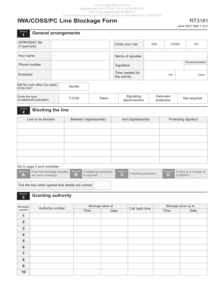  Rt3181 Form 2012