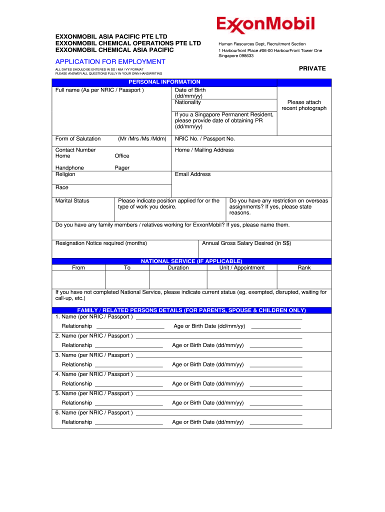 Exxonmobil Contact Information